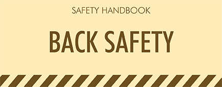 Safety Handbook - BACK SAFETY course image