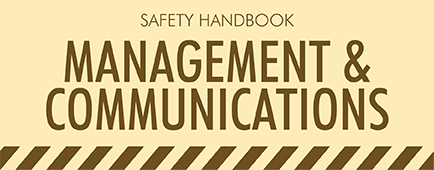 Safety Handbook - MANAGEMENT MEETINGS & COMMUNICATONS course image