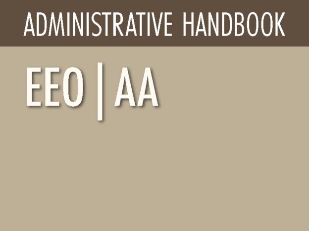 ADMINISTRATIVE HANDBOOK - EEO|AA course image