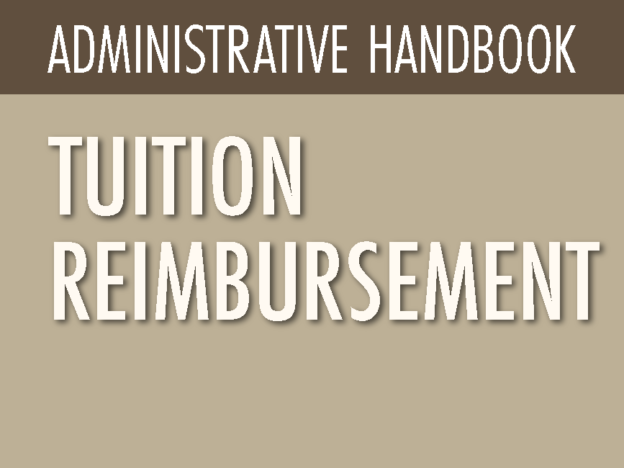 ADMINISTRATIVE HANDBOOK - TUITION REIMBURSEMENT course image